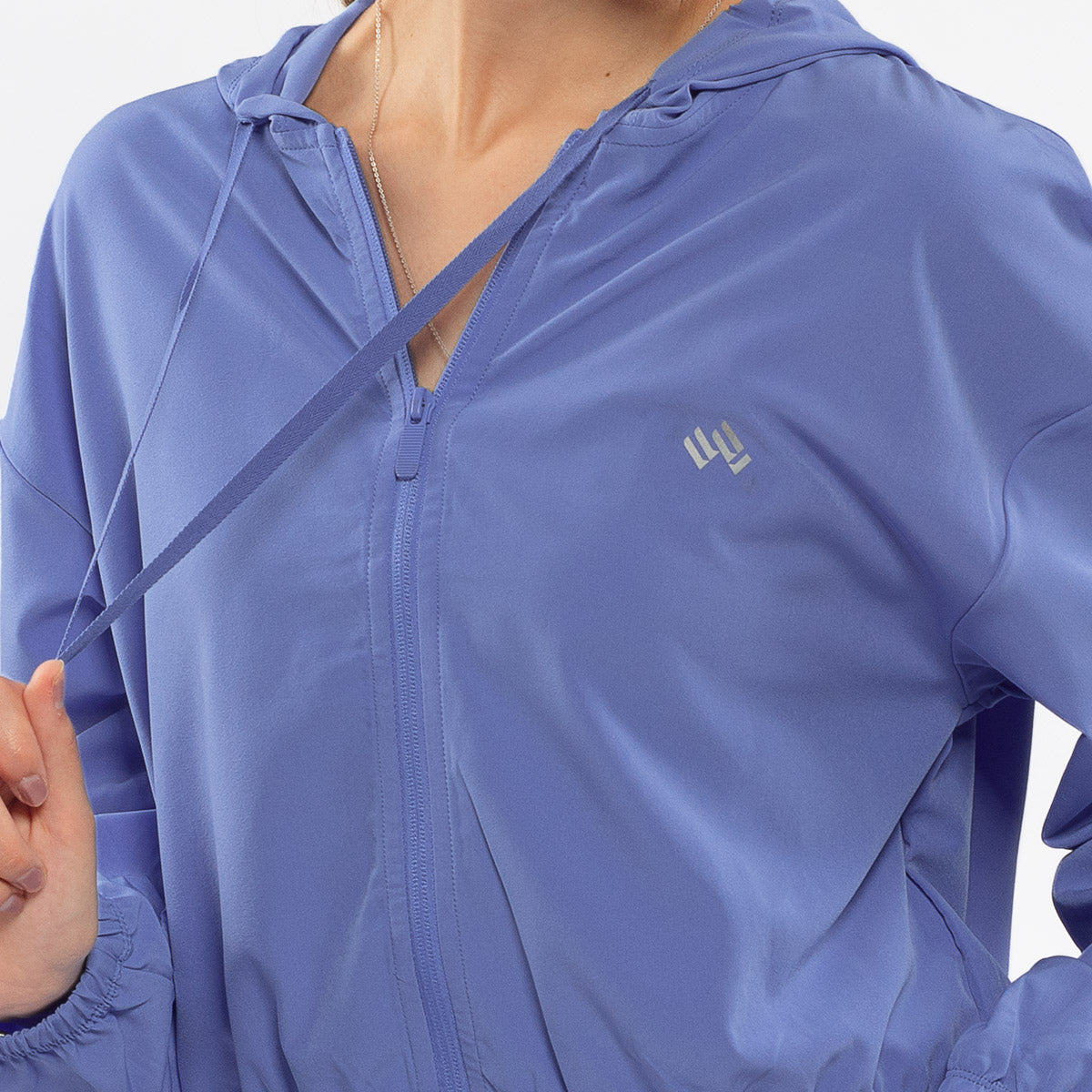 Casaca y Short Deportivo Mujer Cielo Azul Walking MFS24281
