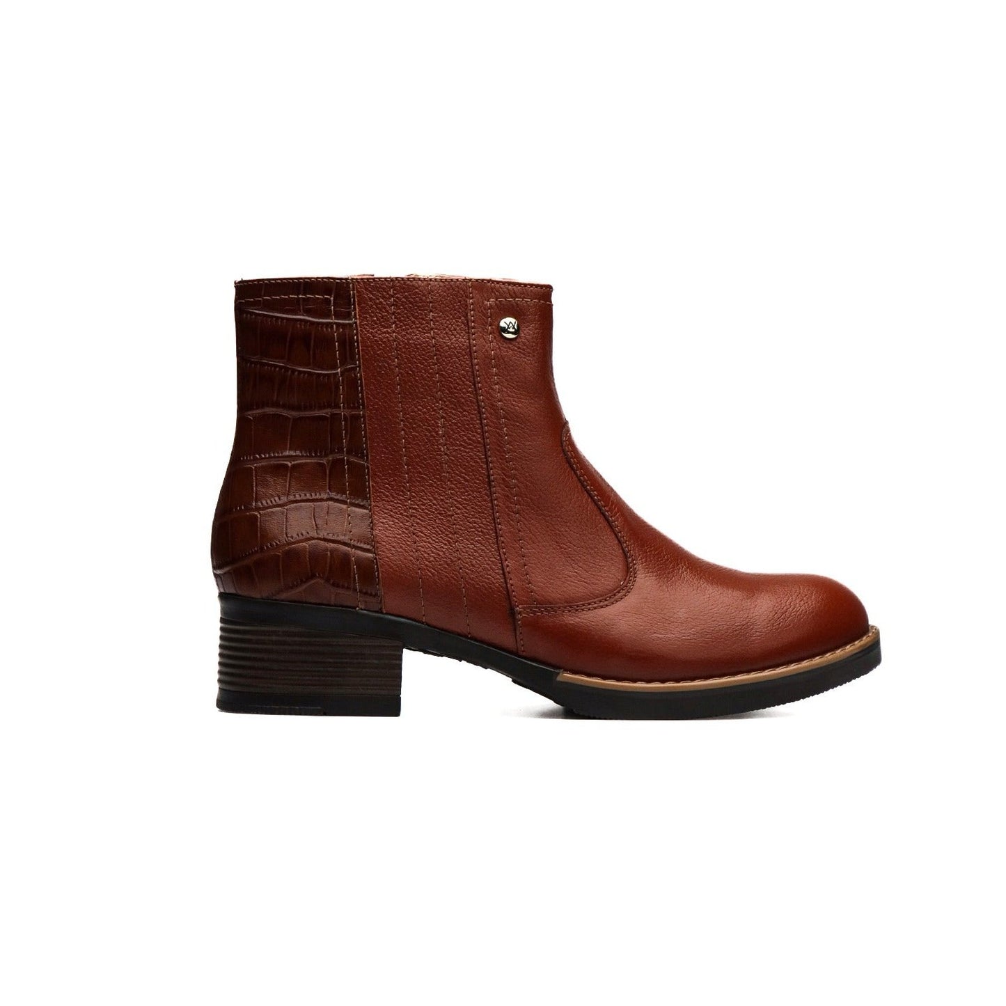 Botin de Cuero Walking Mujer KB-A008 Cobre