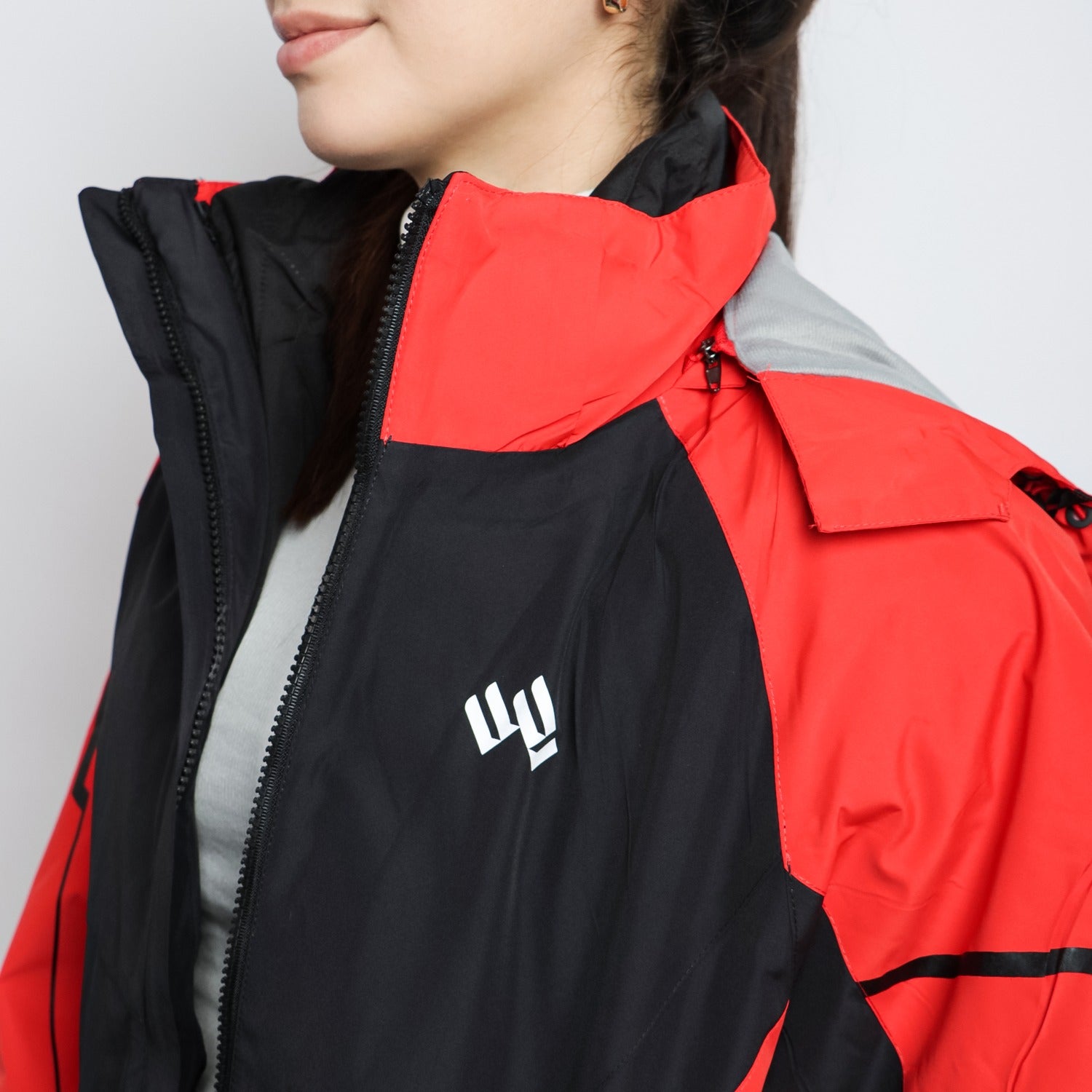 Casaca 2 Piezas Mujer CFD2016 Black Red